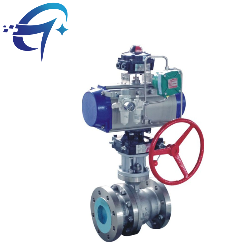 LTRQ5100气动二通O型切断球阀